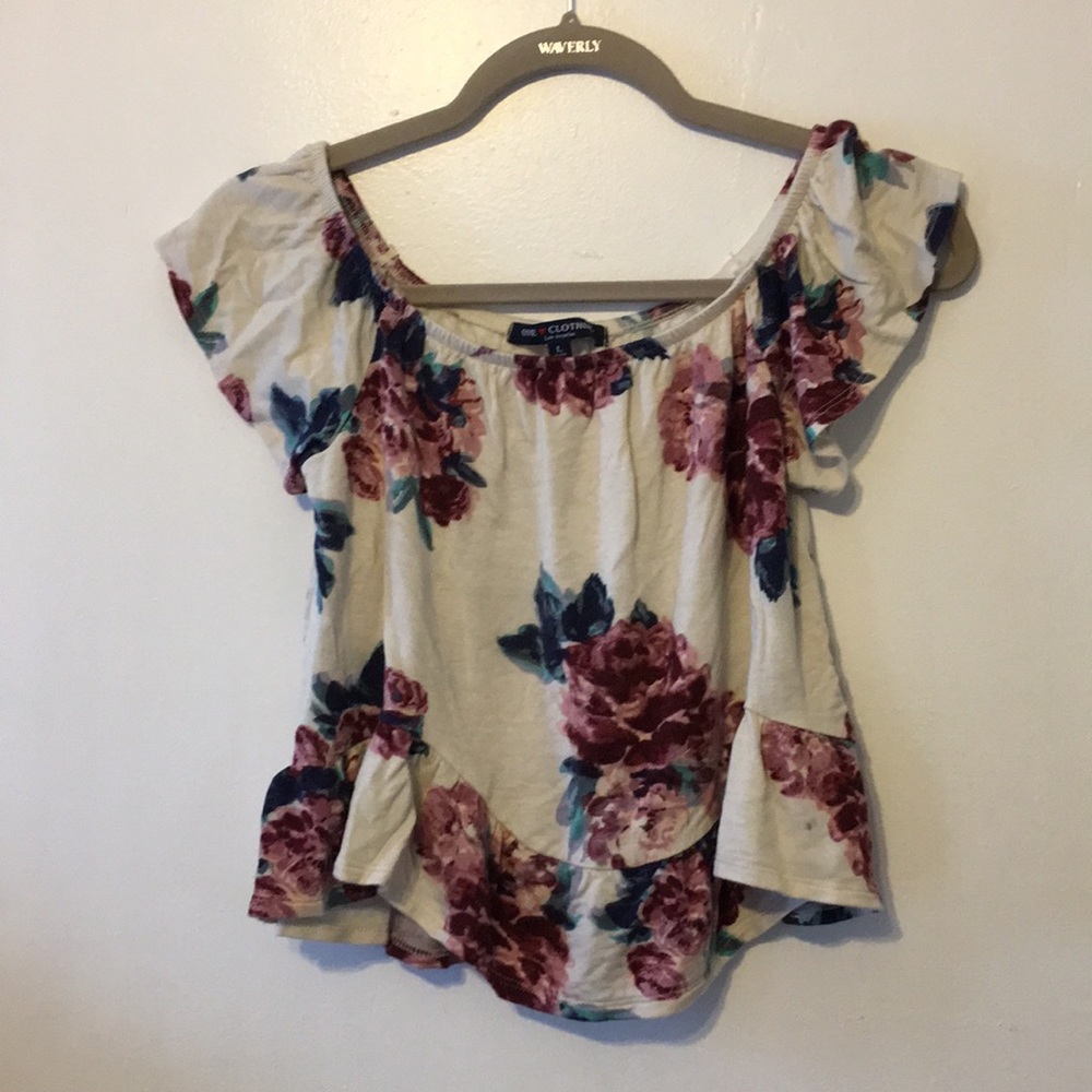 Floral Crop Top
